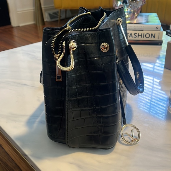 V Italia by Versace black leather bag - Picture 3 of 5